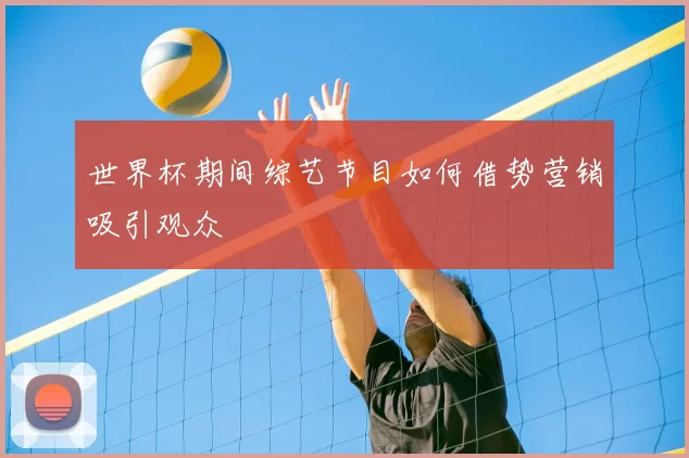 世界杯期间综艺节目如何借势营销吸引观众