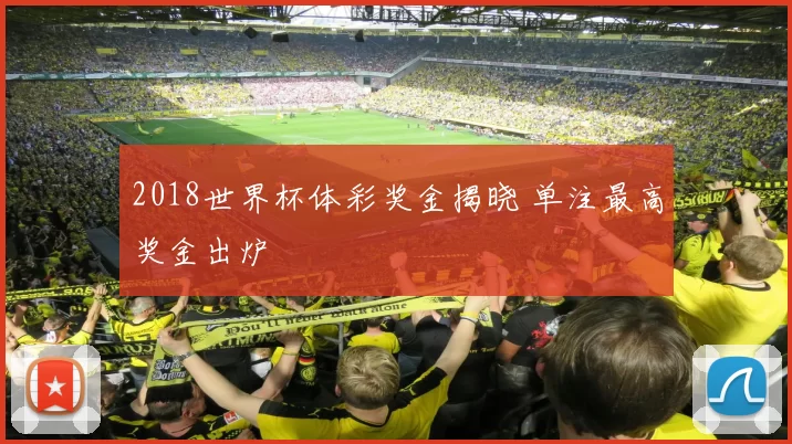 2018世界杯体彩奖金揭晓 单注最高奖金出炉